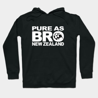 Pure as BRO New Zealand Kiwi Hoodie